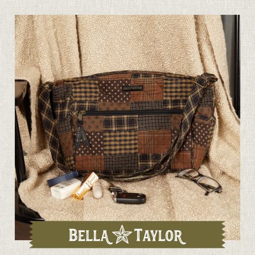 Bella Taylor Claire Crossbody Shoulder Bag, Multicompartment Purse for Women2