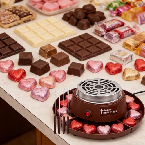 Máquina Eléctrica 2 en 1 para Smores y Fondue Tisch miniatura 4