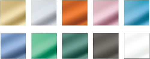 Miniatura 3 de Staedtler Rotuladores metálicos para caligrafía, 10 colores metálicos para papel claro y oscuro, 8325 TB10