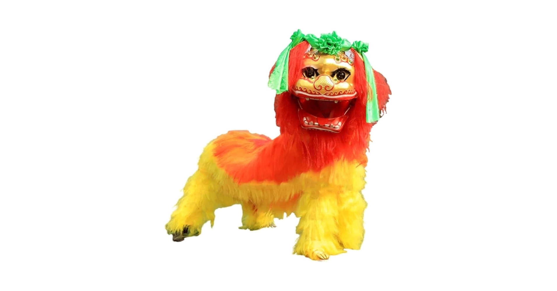 カラフルな獅子の形の装飾品 Amazon.co.jp: 中国獅子舞 伝統的な獅子舞の頭、中国の龍舞の