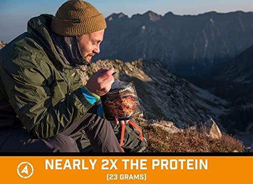 Peak Refuel Strawberry Granola | Premium Freeze Dried Camping Food | Backpacking & Hiking MRE Meals | Just Add Water | 100% Real Fruit | 23g of Protein | 2 Serving Pouch - Thumbnail 4