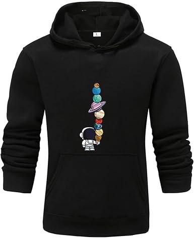 Amazon.com: Sudadera con capucha para hombre con diseño de anime de dibujos  animados y bolsillo canguro : Ropa, Zapatos y Joyería