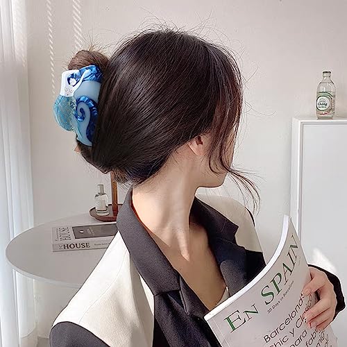 Pinza para el cabello Mermaid azul para mujer y niñas miniatura 6
