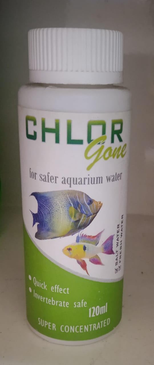Chlor gone safer aquarium water 120 ml for fish