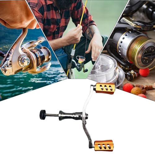 Carretes de pesca reparación de mango para evitar fallos de giro 4