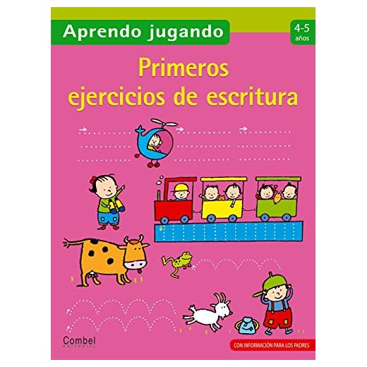 Primeros ejercicios de escritura 4-5 años (Aprendo jugando)