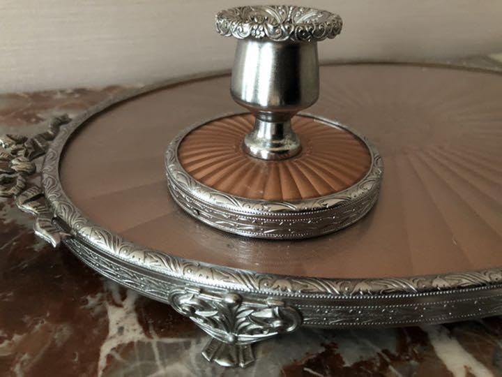 フランスアンティークスズラン とリボンのドレッシングセット フランスアンティークスズラン とリボンのドレッシングセット