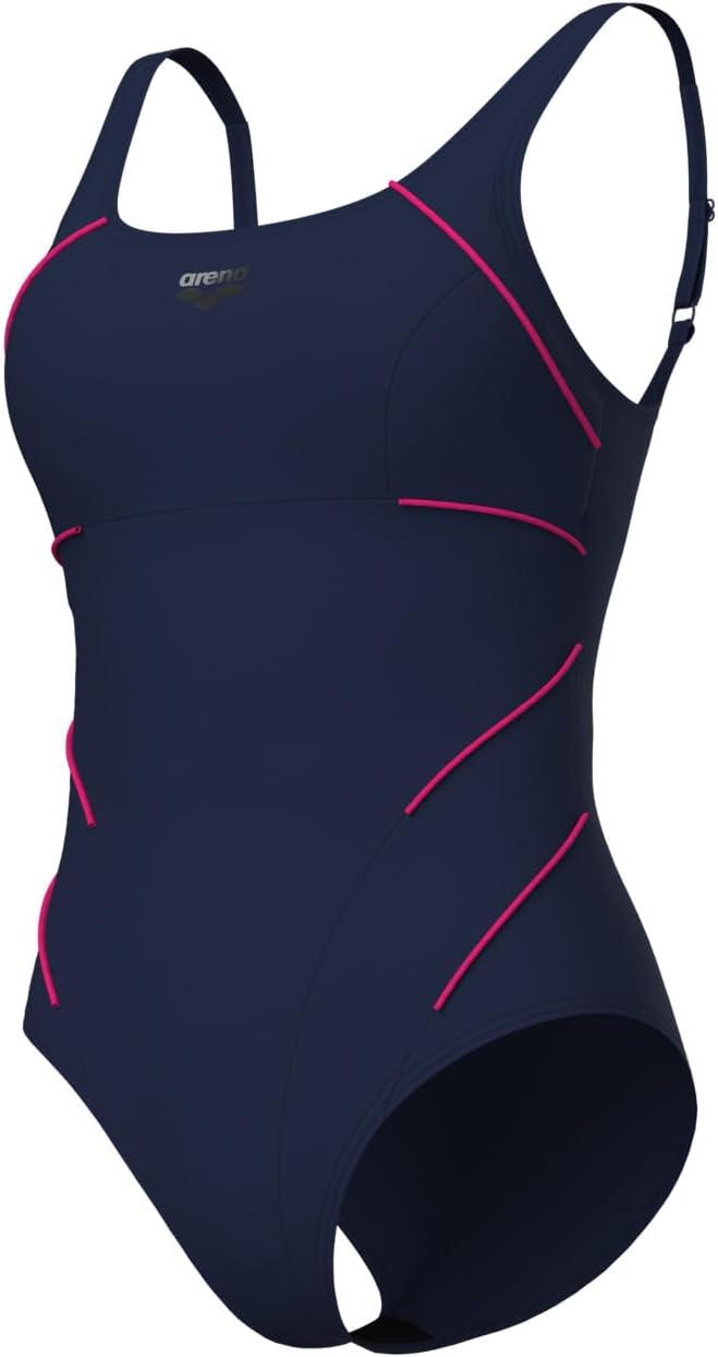 Arena Womens Arena Women’s Bodylift Jewel Shapewear Wing Back One Piece Swimsuit