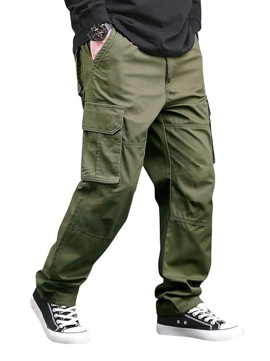Image of INKKR Men Cargo || Men Cargo Pants Cotton || S - 2XL