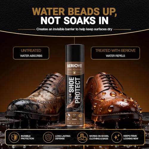 Image of Protect Shoe Protector Spray - 6.7 OZ Waterproofing Spray | Rain & Stain Waterproof Nano Protection for Leather, Suede, Sneaker