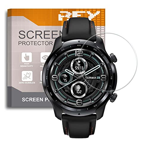 REY Pellicola salvaschermo per MOBVOI TICWATCH PRO 3 GPS -