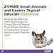 Zymox Small Animal & Exotic Topical Solution, 1.25 oz. – Supports Healthy Skin & Ears for Dog, Cat, Rabbit, Guinea Pig, Ferret, Hamster, Chinchilla, Monkey