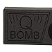 Q Power QBomb 10 Inch Single Vented Subwoofer Sub Box with Black Bedliner Spray