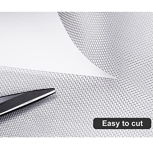 Grille d'aération en fil tissé robuste et acier inoxydable pour moustiquaire - 7