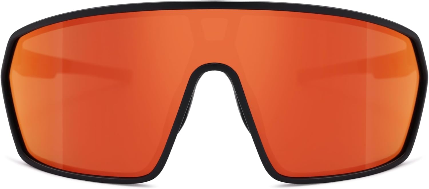 SOJOS Cycling Sport Glasses for Women Man, UV400 Protection Wrap Around Lightweight TR90 Frame Sunglasses, SJ2353