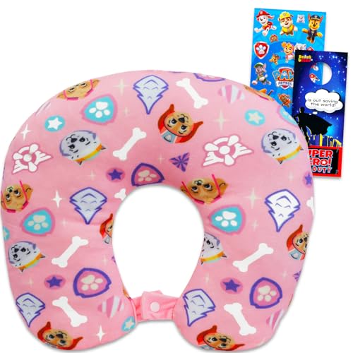 Paw Patrol Travel Neck Pillow Set - Bundle with 13