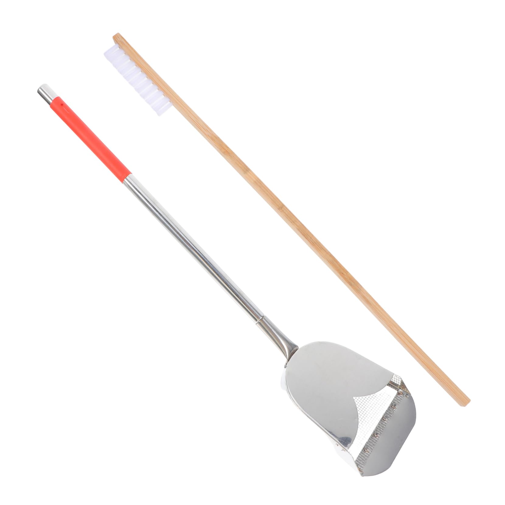 ibasenice Efficient Bird Cage Cleaning Tools Set Includes Brush Scoop Bird Feeder Cleaning Brush for Pet Supplies