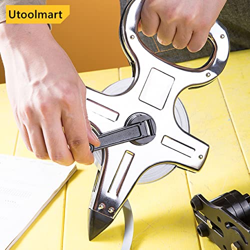 Cinta métrica portátil acero 50 m Utoolmart miniatura 7