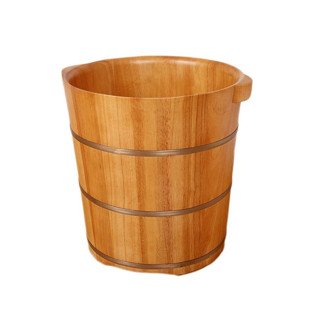 Secchio per pediluvio in legno Secchio in legno per pedicure,secchio per pediluvio,vaschetta per piedi in ammollo,vaschetta per pediluvio per adulti,vasca idromassaggio per pediluvio (dimensioni : B)