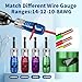 BURMONG Wire Twister & Stripper Tool for Drill – 8/10/12/14 AWG, 2026 Upgraded Electrician Wire Stripping and Twisting Tool, Improve Work Efficiency 30 Times
