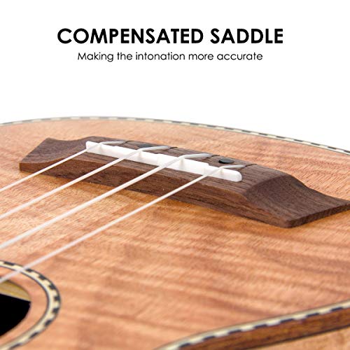 Ukulélé Ukelele Pour Débutant Kit Type Classique Tiger Flame Okoumé Corps De Kmise (21inch) - Les Beatles, Paul McCartney, John Lennon, RIngo Starr, George Harrison Ukulélé Ukelele Pour Débutant Kit Type Classique Tiger Flame Okoumé Corps De Kmise (21inch) – Image 7