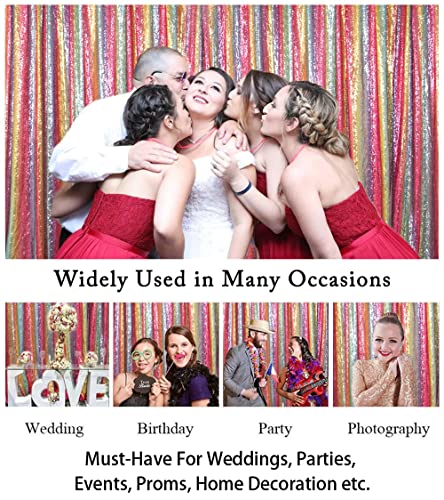 ShinyBeauty Sfondo fotografico con paillettes