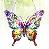 Design a farfalla e affascinante gioco di luci: questo acchiappasole colpisce con il motivo a farfalla in filigrana in acrilico altamente trasparente, che crea intensi effetti arcobaleno sulle pareti alla luce del giorno. La goffratura su entrambi i lati garantisce un gioco di luce mozzafiato effetto finestra dall'interno e dall'esterno. Perfetta decorazione dopamina, che riempie gli spazi di atmosfera magica e crea piccoli momenti di felicità ogni giorno