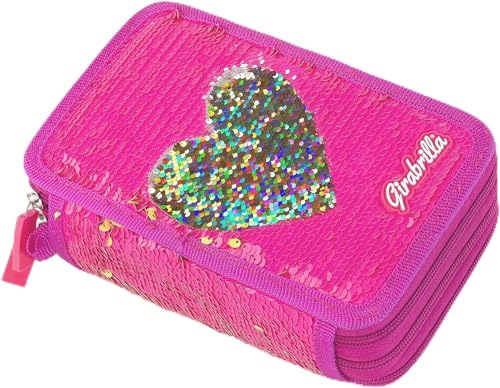 Girabrilla-Nice Group-Estuche Escolar con 3 Compartimentos, Magen...