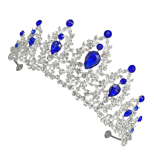 ヘアアクセサリー 花嫁のためのヘッドピース ヘアジュエリー 女性の王冠 レディースティアラ 結婚式の花嫁のティアラ ウェディングクラウン 女王の王冠 結婚式のティアラ 模造真珠 IWOWHERO