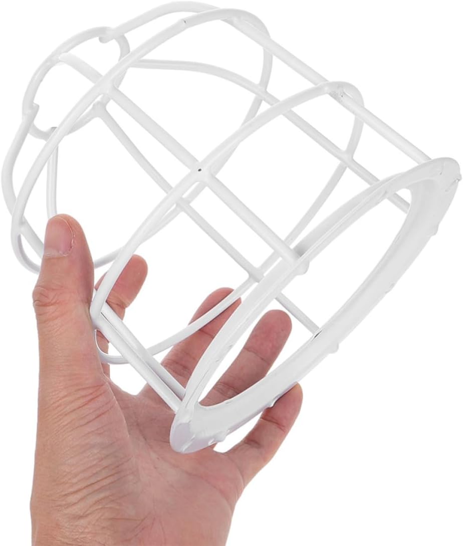 2pcs Stainless Steel Lamp Guard Cage for Workshop Lighting