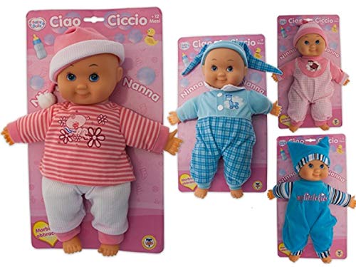 TEOREMA Ciao Ciccio Ninna Nanna Bambola Corpo Soffice 30 Cm (Assortimento)
