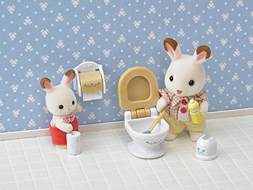 Sylvanian Family 5286 : Le set de salle de bains Epoch d'enfance - vue 8