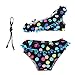 Produktbild Baby Bademode,Binggong Kleinkind Baby Dot Bikini Set Bademode Kinder Badeanzug Bade Strand Kleidung Mädchen Schwimmanzug (120CM, Schwarz)