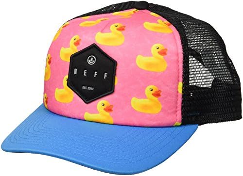 NEFF Men's Hot Tub Mesh Hat-Flat Billed 