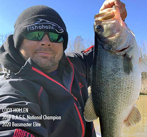Image of Fishoholic Baseball Fishing Hat ~ 6 Colors & 3 Sizes. Fish Logo on Trucker Snap Back or Flexfit ~ Fishaholic Reg Trademark ~ Great Gift Ocean Saltwater Fly Trout Bass if You Hunt Quad BBQ Tailgate.