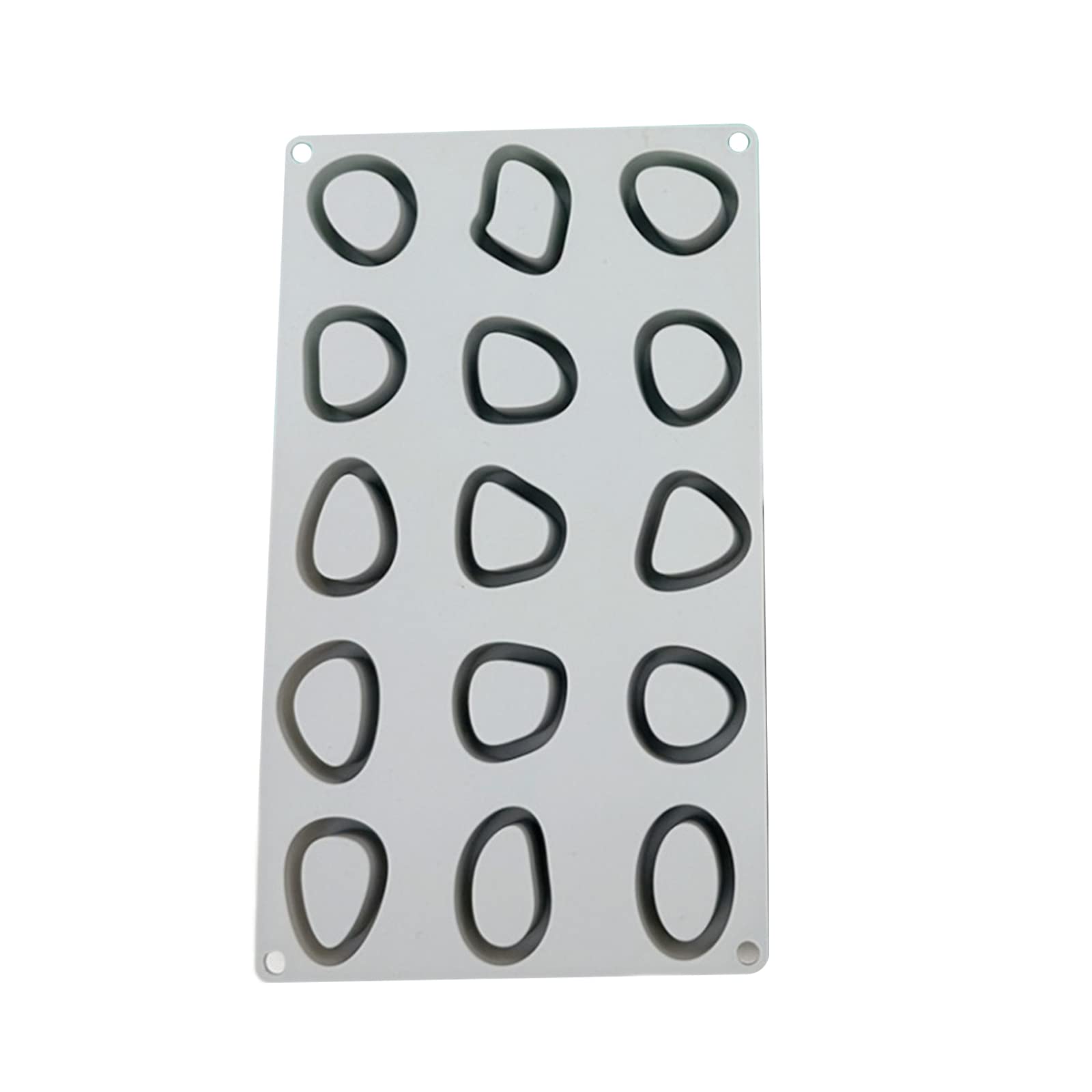 MALSSE Silicone Molds Baking for Mousse-Cake 3D-Baking Molds Dessert Irregular Stone Chocolate Mold for Mousse-Dessert silicone Mold