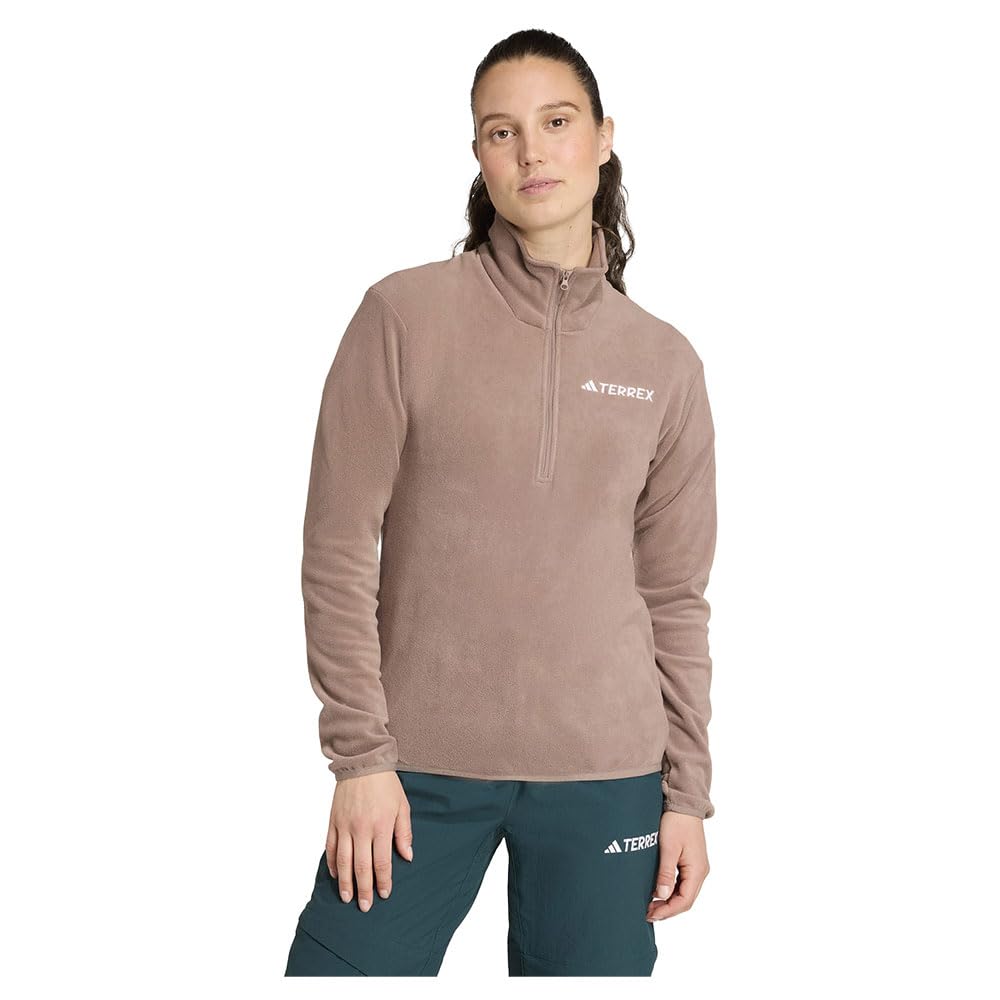 adidas Women Giacca Multi Essentials 1/2 Zip Fleece