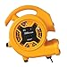 XPOWER P-130A Mini Mighty 1/5 HP 800 CFM Centrifugal Air Mover, Carpet Dryer, Floor Fan, Blower, Stackable, Daisy Chain, for Water Damage Restoration, Janitorial, Plumbing, Home Use,Yellow