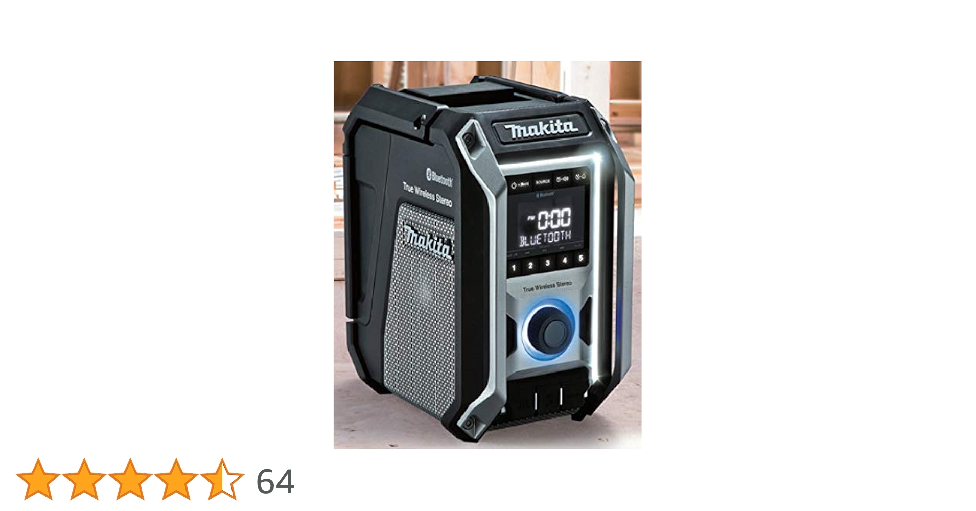 Amazon.co.jp: マキタ 充電式ラジオ 黒 10.8V/14.4V/18V対応