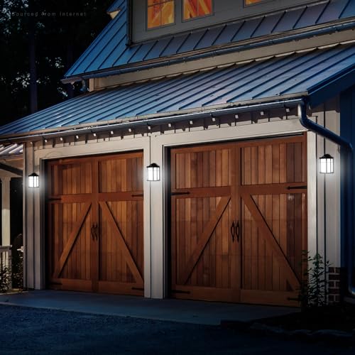 LEONLITE 3CCT Dusk to Dawn Outdoor LED Wall Light, Aluminum, Waterproof - image 7
