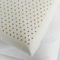 Travesseiro Original Látex - I wanna sleep - (Altura M - 13cm) - Látex Tailandês 100% Natural, Hipoalergênico e Naturalmente Resistente a Poeira e Ácaros - 13x40x60cm
