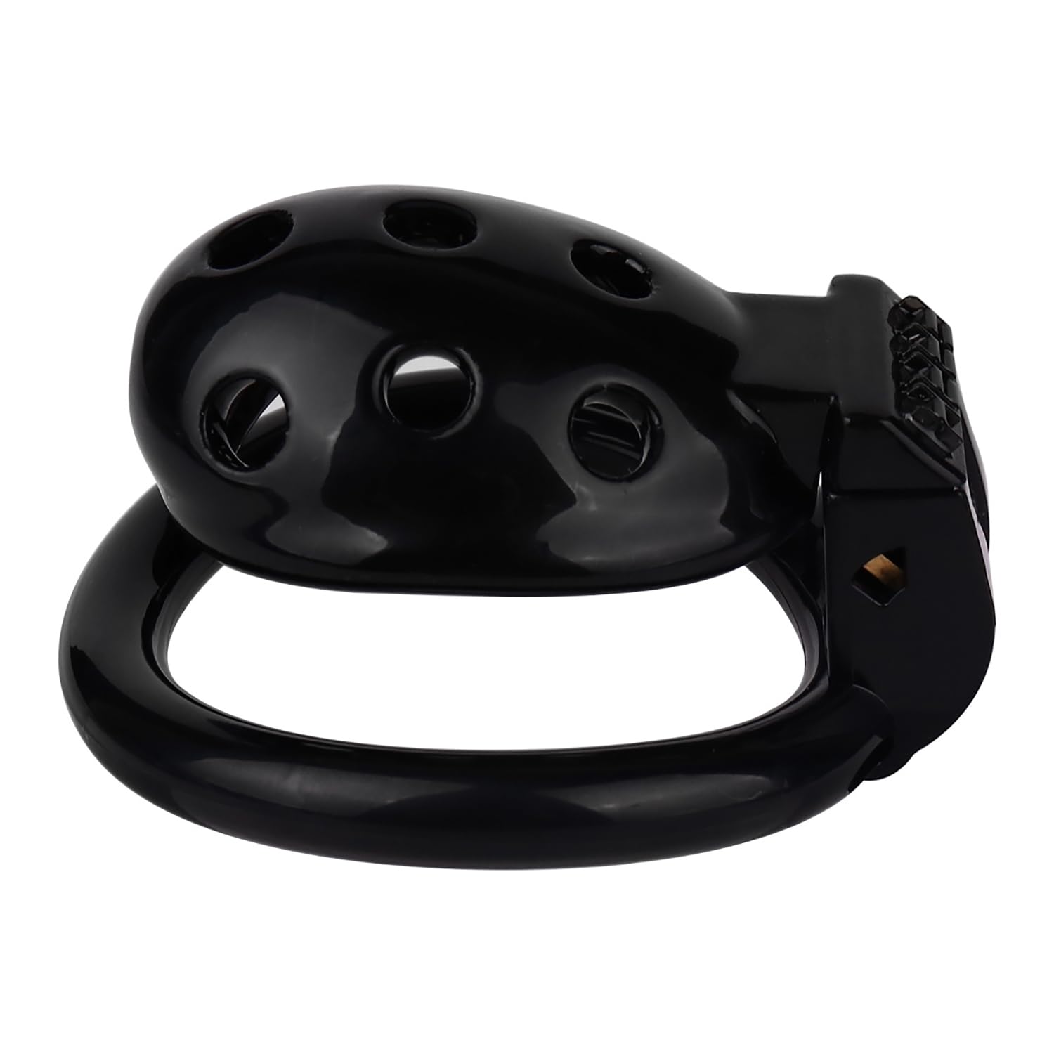 Chastity Cage Pene Jaulas De Pene En Bondage Chastity Cage Uomo Cintura Castità Per Uomo Penis Cage Gabbia Pene Cock Cage Sex Toy Gabbia Castità Per Uomo Gabbia Di Castità (Black)