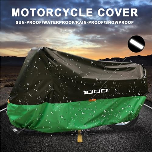 Housse de moto universelle imperméable extérieure abri idéal Kawasaki Ninja 1000 - 5