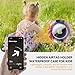 Anti Lost for Airtag Holder for Kids,Compatible with Apple Airtag Tracker for Kid,Air Tags Hidden Kids,with Invisible Pin and Waterproof Cover,for Children,Elderly,Clothing,Luggage,Backpack(Black)