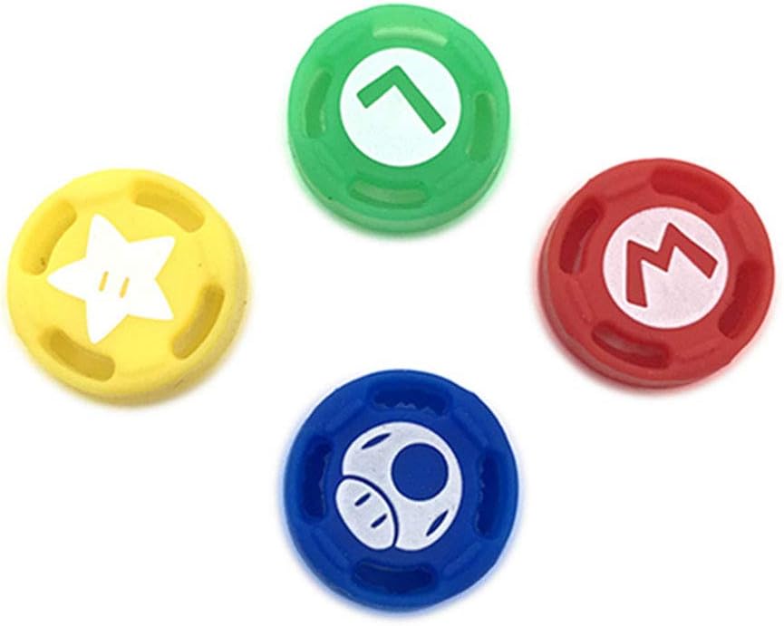 Silicone Joystick Thumb Stick Grip Cover Case Cap for Nintendo Switch NS NX Joy-Con (A)