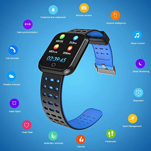 Surpro Smart Watch, Wearable Bluetooth Running GPS Fitness Tracker