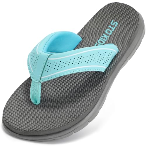 Image of STQ KIDS Flip Flops Girls Boys Unisex Summer Beach Sandals Non Slip Outdoor & Intdoor Little /Big Kid