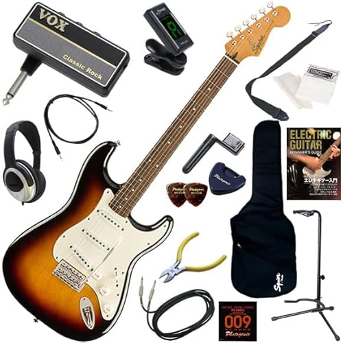 �y�Z�b�g�i�zSquier �G���L�M�^�[���S�ғ��� �w�b�h�z���E�M�^�[�E�A���vamPlug��������16�_�Z�b�g Classic Vibe '60s Stratocaster/3CS�i3�J���[�T���o�[�X�g�j