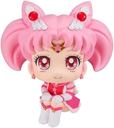 Miniatura 1 de MegaHouse - Sailor Moon Cosmos Look Up Eternal Sailor Chibi Moon - Figura mínima (red)
