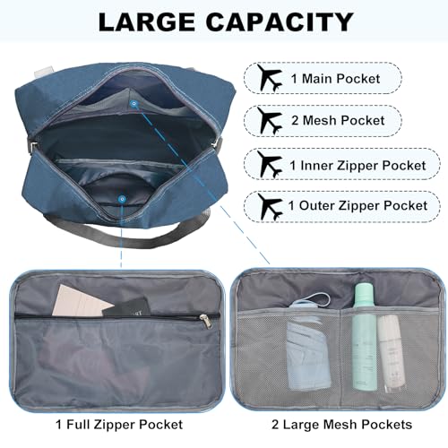 Foldable Underseat Travel Duffle Bag